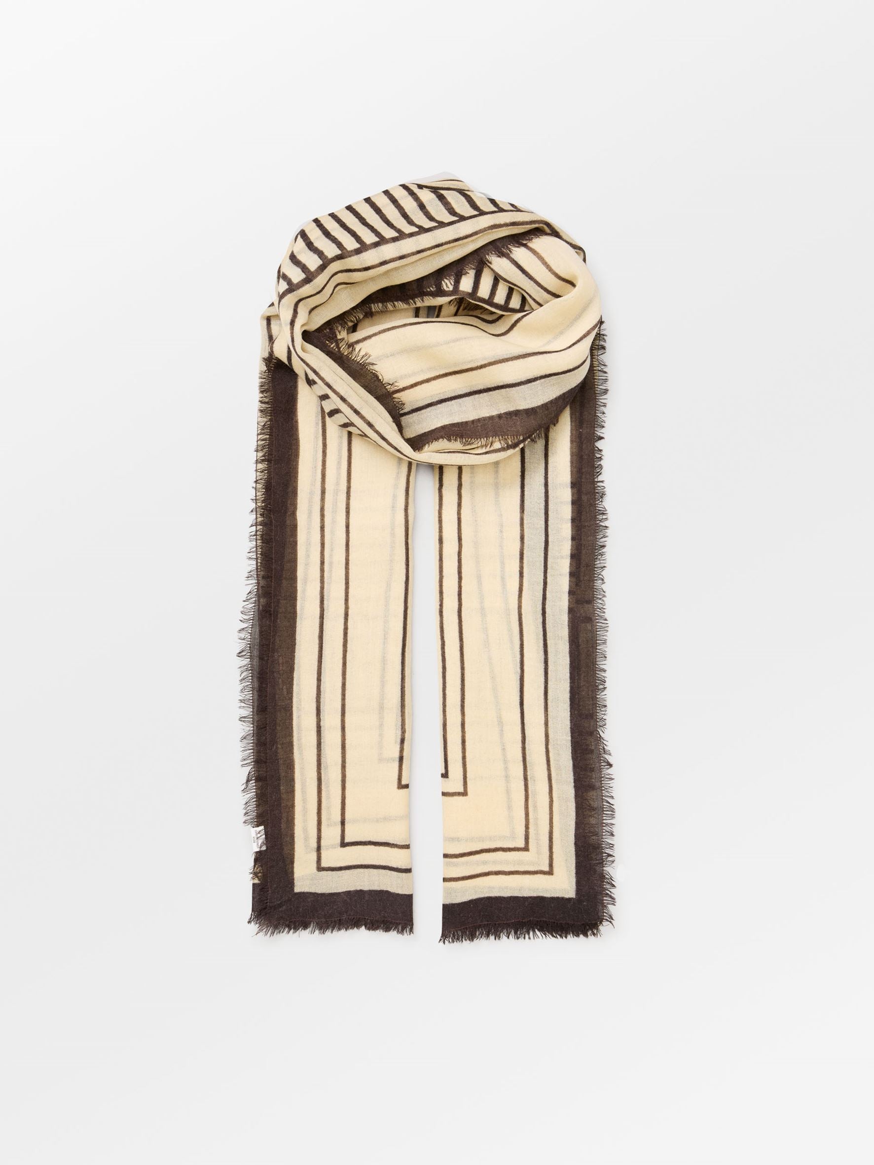 Becksöndergaard, Anniea Woo Scarf - Chocolate Brown, scarves, scarves, sale, sale