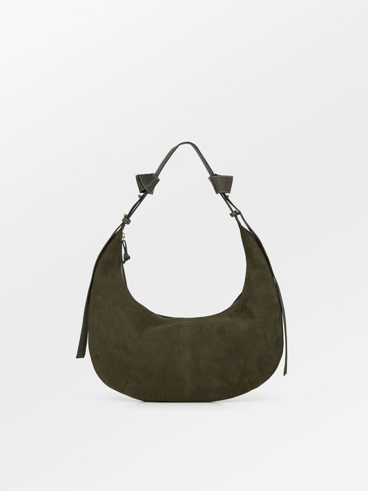 Suede Lona Crossbody Bag - Army OneSize Becksöndergaard.se