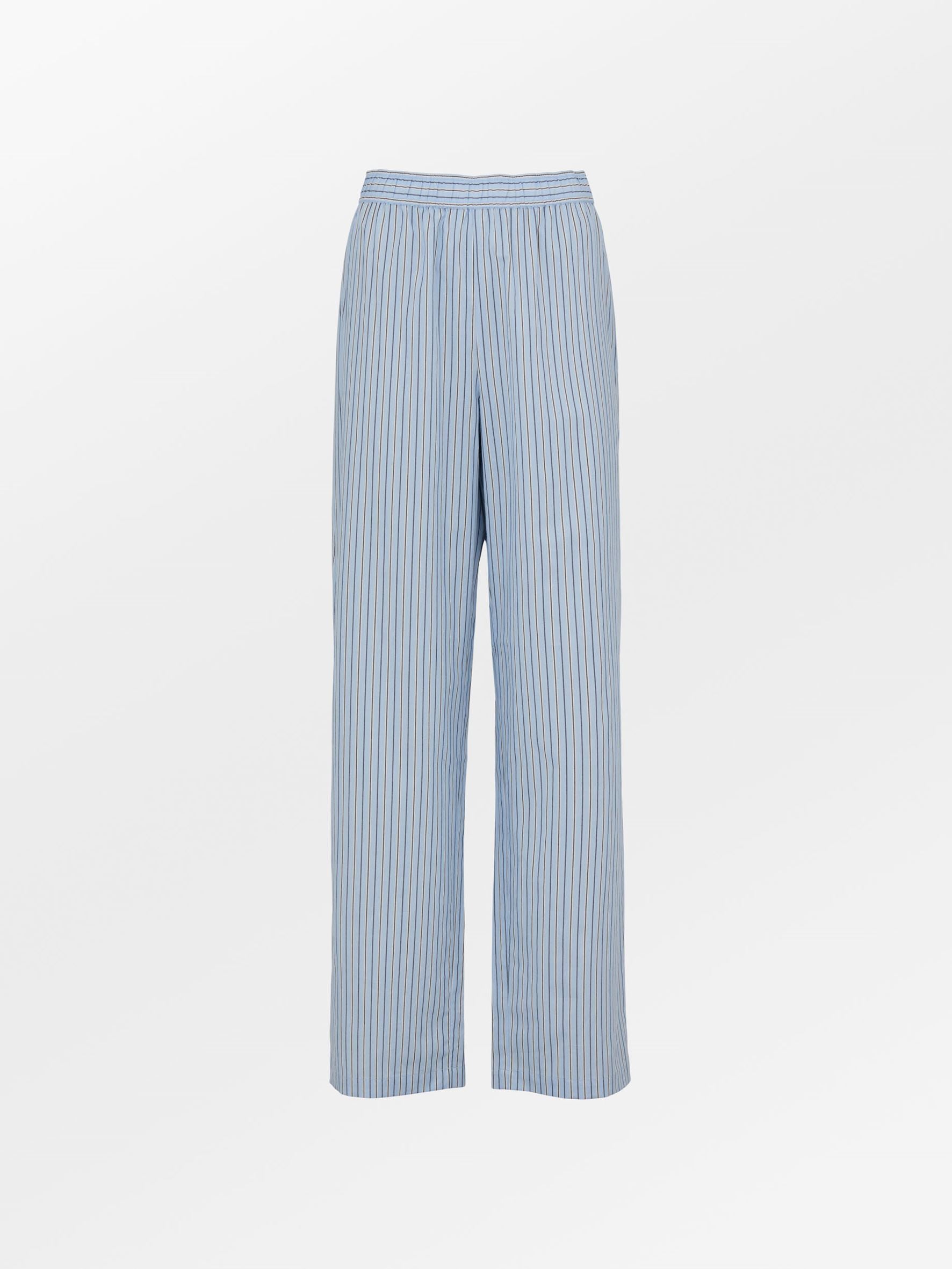 Stripel Pyjamas Set - Blue Sky  Clothing Becksöndergaard.se