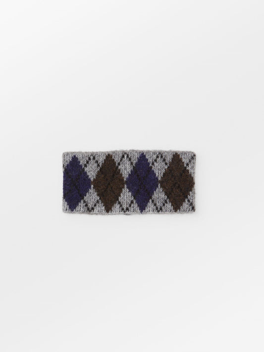 Argyle Wool Headband OneSize Becksöndergaard.se