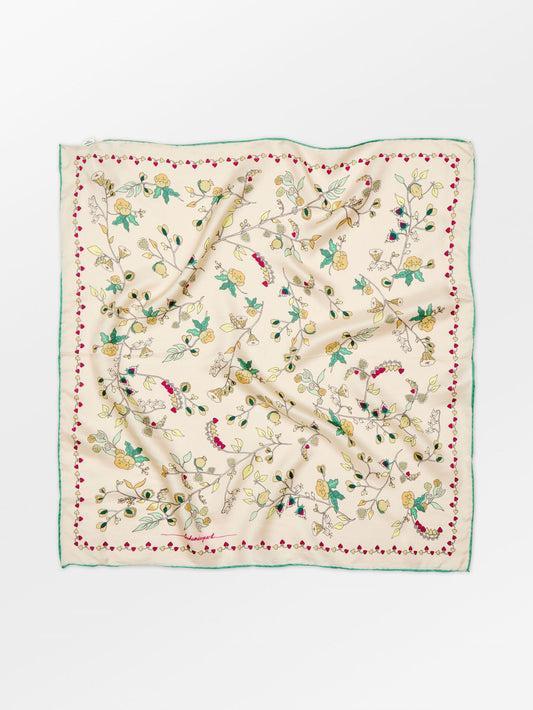 Becksöndergaard, Fairygard Sia Scarf - Birch White, scarves, scarves, scarves, scarves