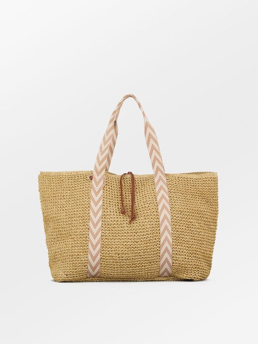 Paper Straw Pheobe Bag OneSize Becksöndergaard.se