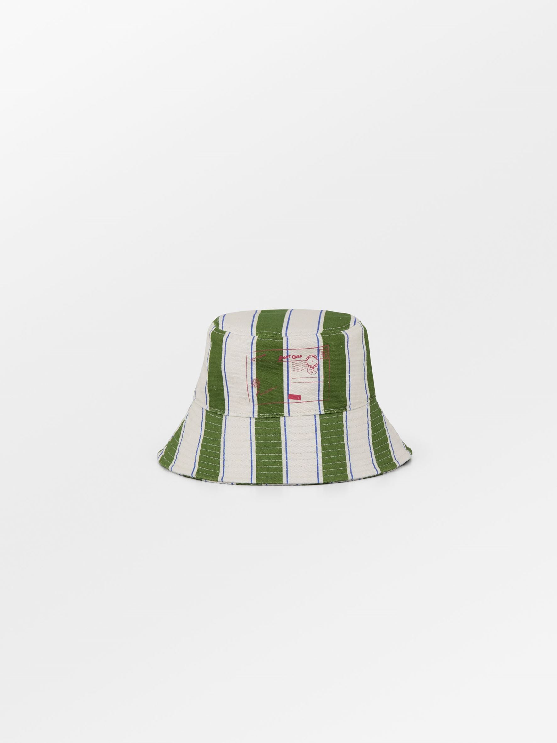 Stripie Canvas Bucket Hat Clothing Becksöndergaard.se