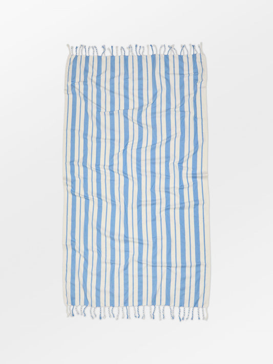 Becksöndergaard, Stribla Cotta Towel - Regatta Blue, sale, sale