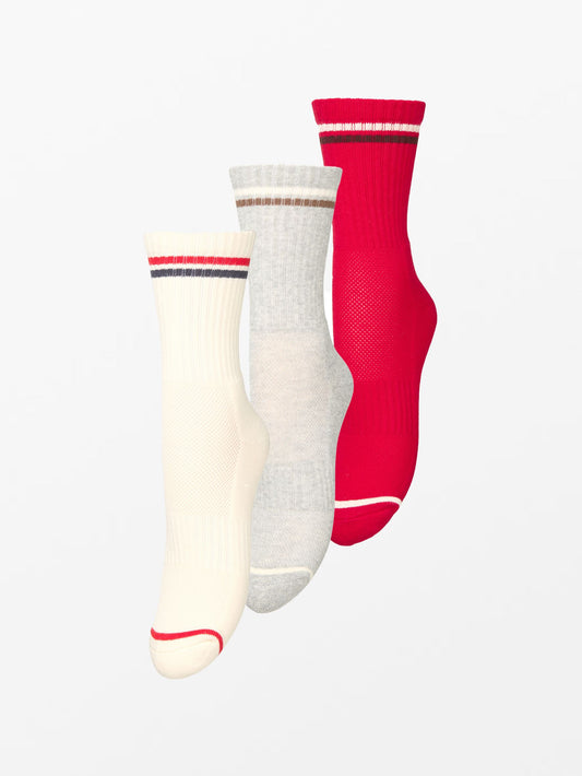 Sporty Cotta Sock 3 Pack Socks Becksöndergaard.se