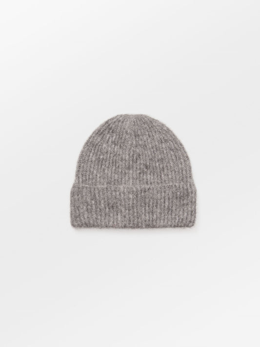 Becksöndergaard, Alpaca-Wool Beanie - Grey Melange, accessories, accessories, winter accessories, accessories, winter accessories