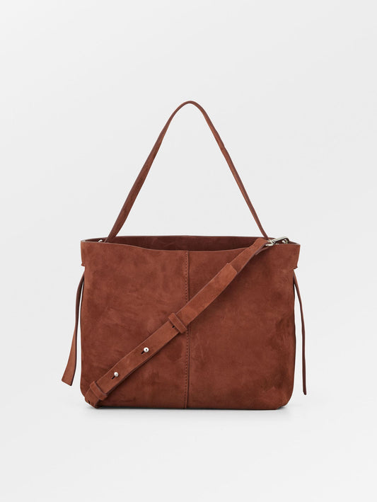 Becksöndergaard, Suede Fraya Small Bag - Brown Tortoise Shell, bags, bags, sale, sale, bags