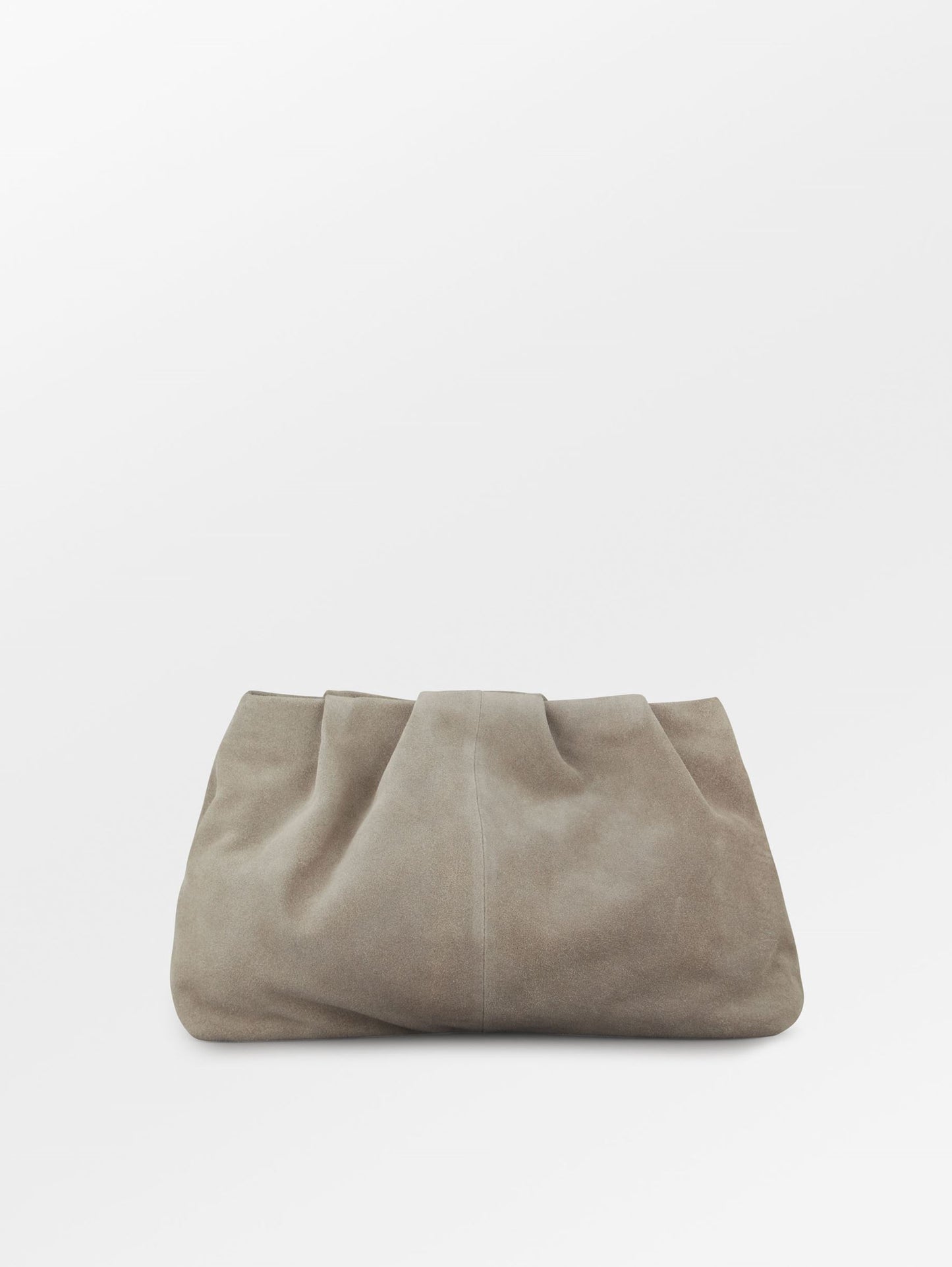 Suede Clutch Bag OneSize Becksöndergaard.se