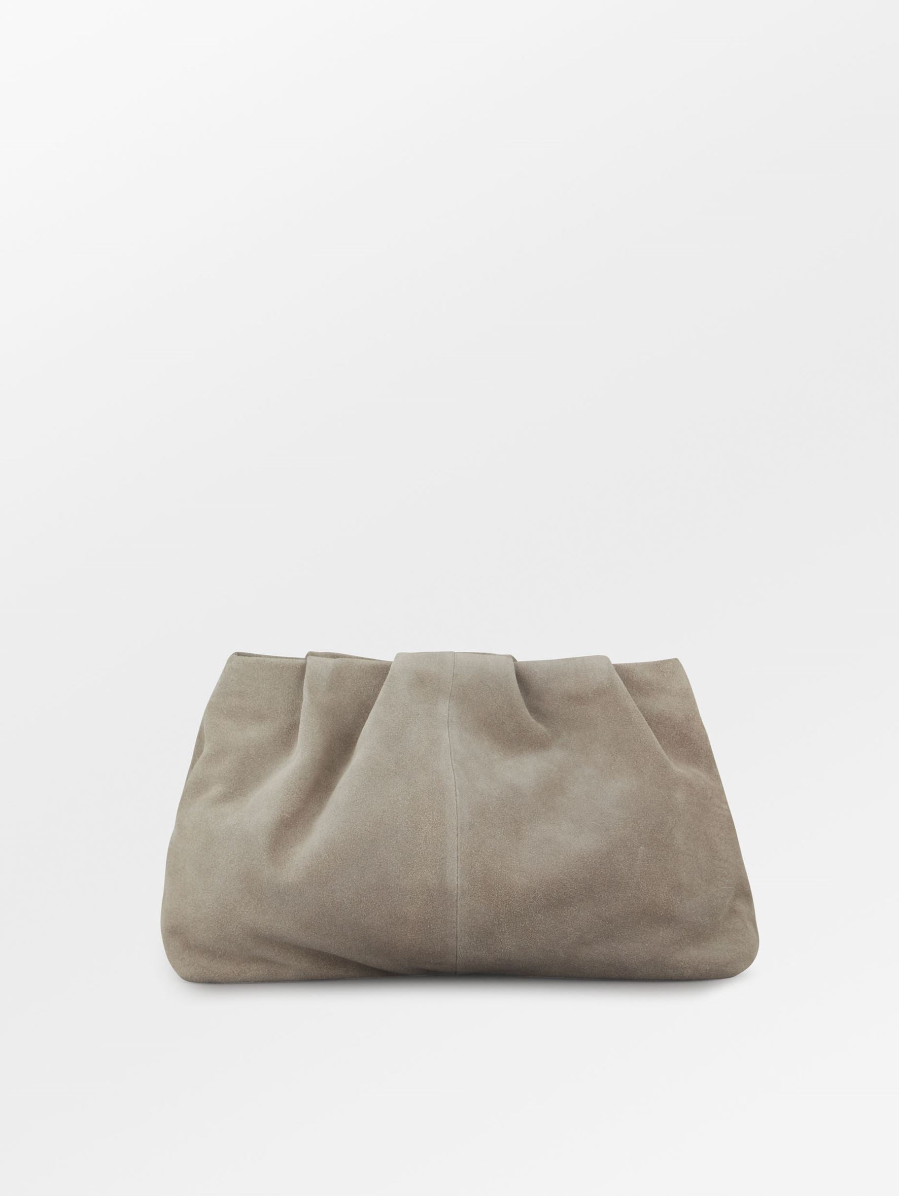 Suede Clutch Bag OneSize Becksöndergaard.se