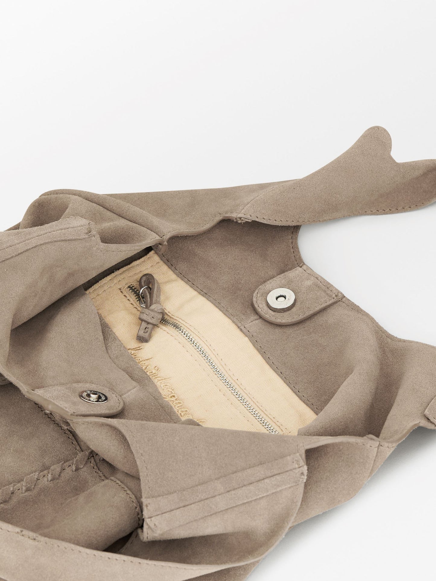 Becksöndergaard, Suede Demi Bag - Moral Gray, bags, bags, bags, bags