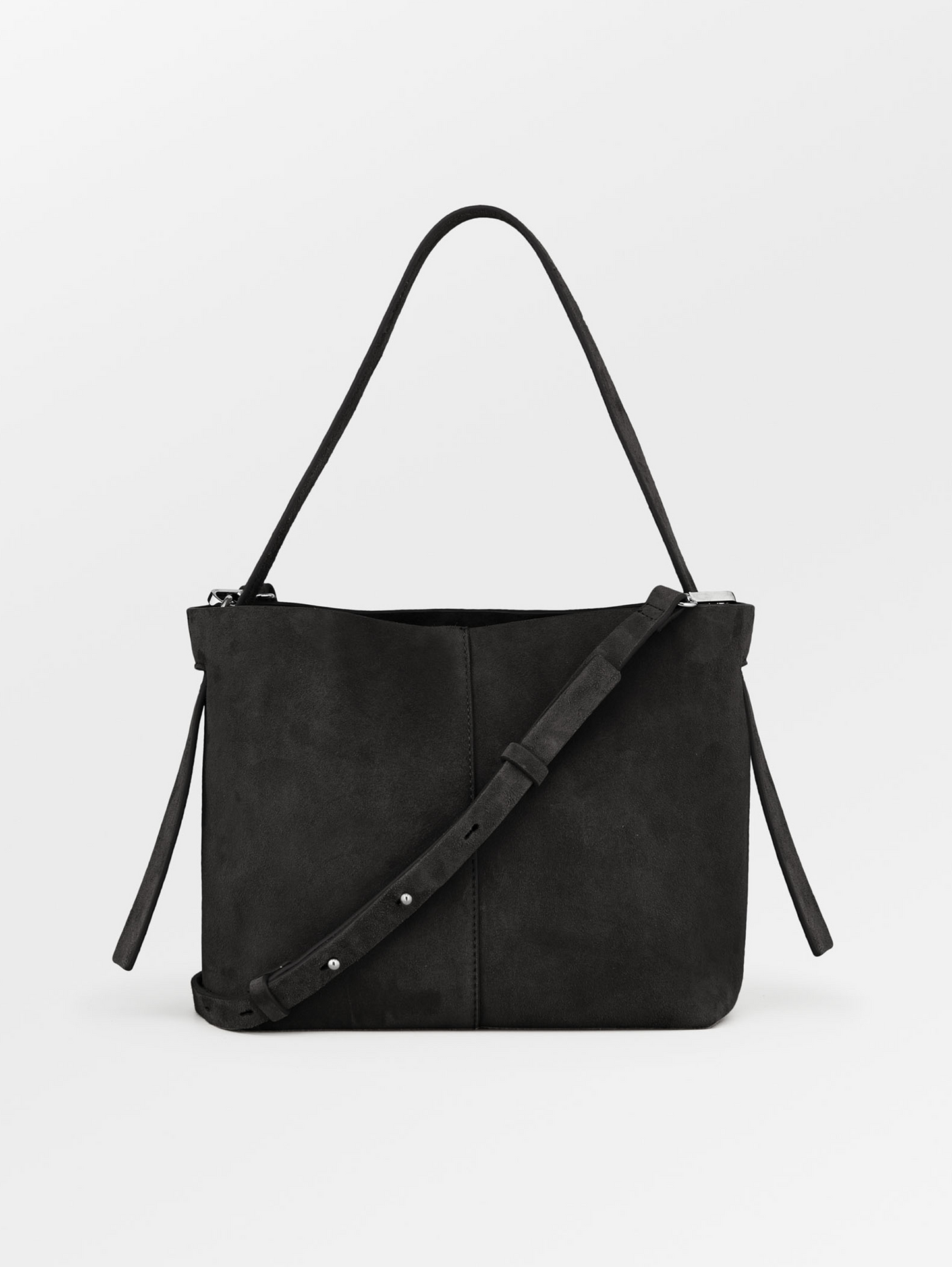 Suede Fraya Small Crossbody Bag - Black  OneSize Becksöndergaard.se