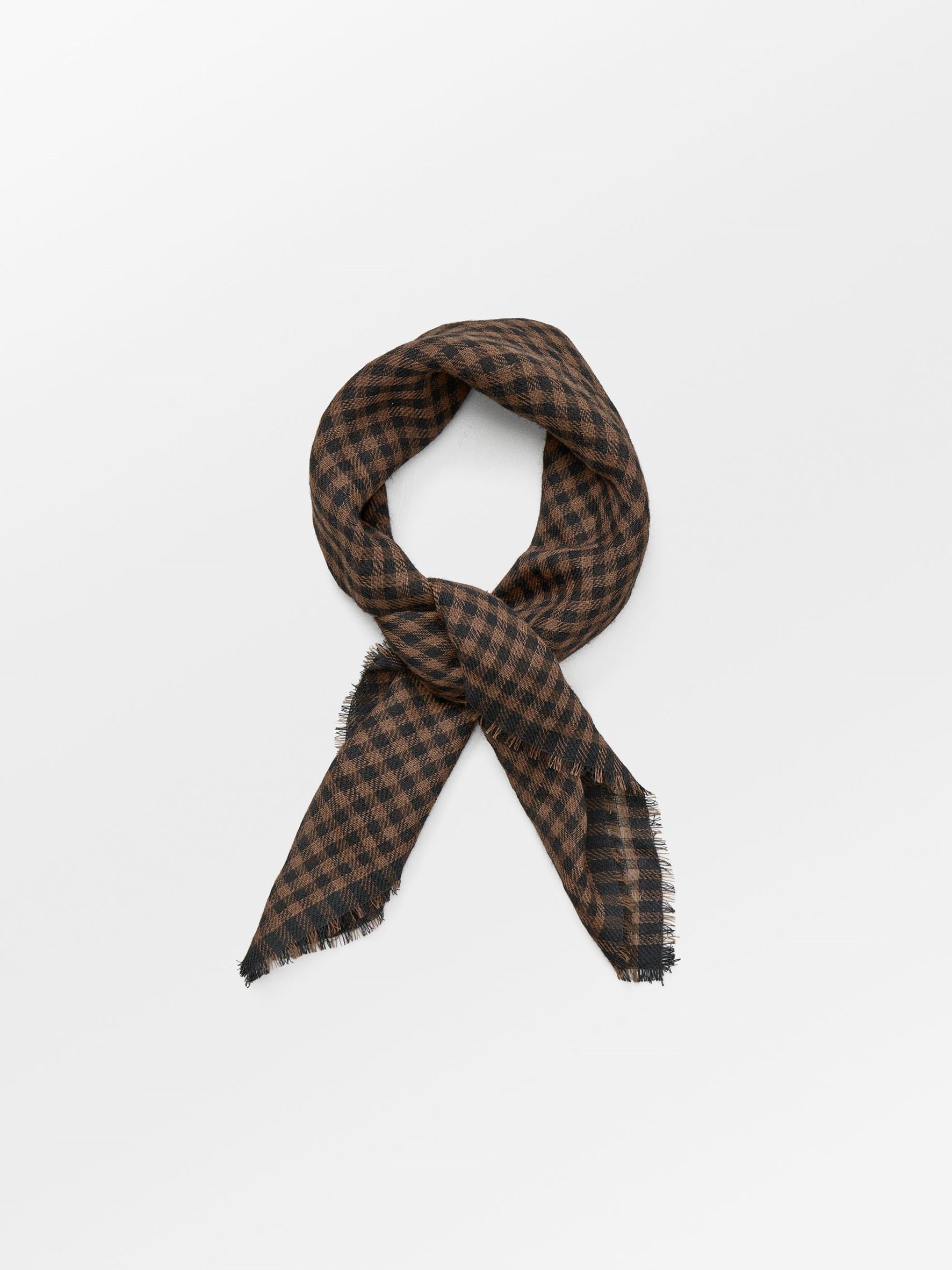 Gingham Wica Scarf  OneSize Becksöndergaard.se