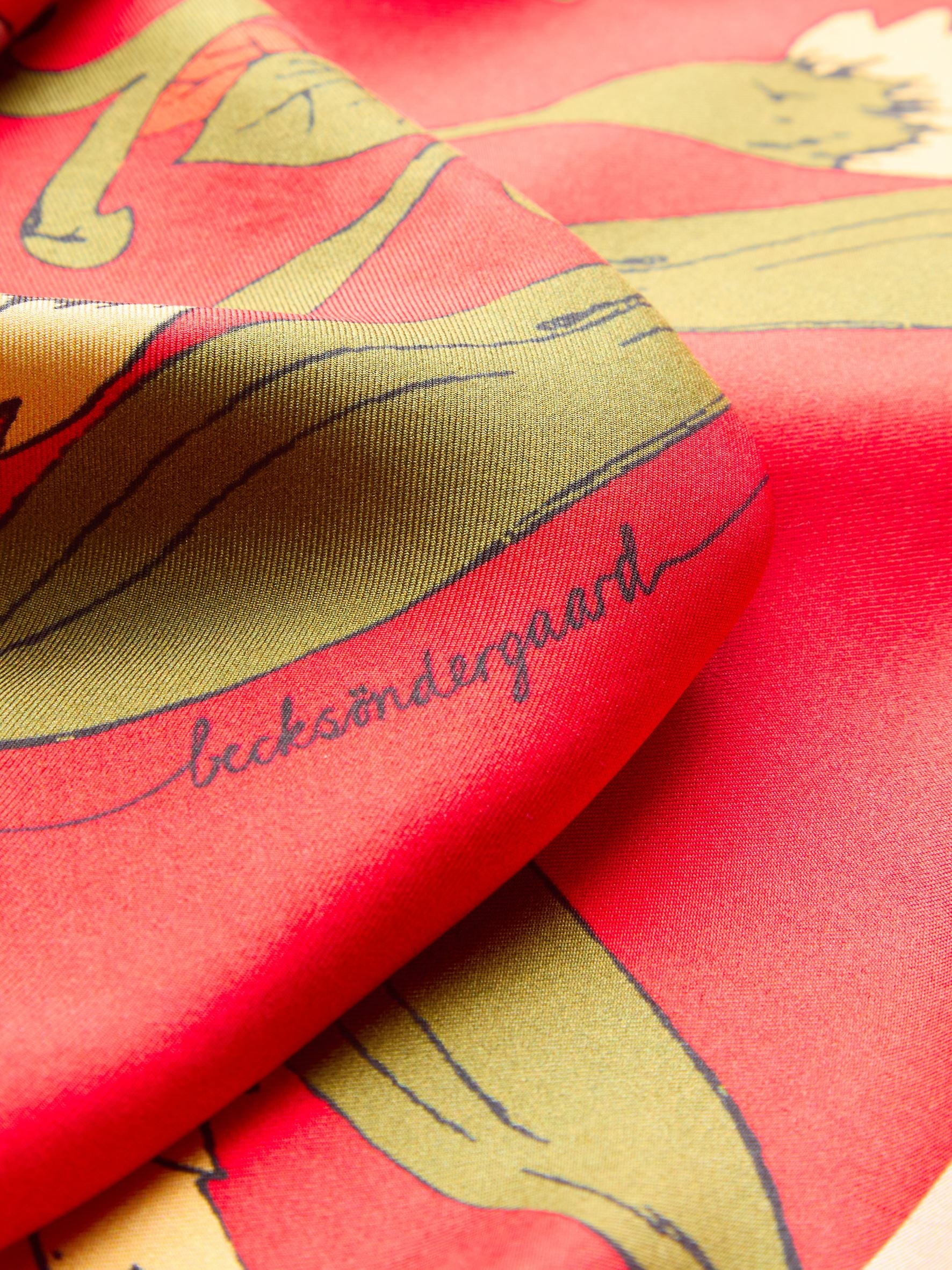 Magna Flower Sia Scarf OneSize Becksöndergaard.se