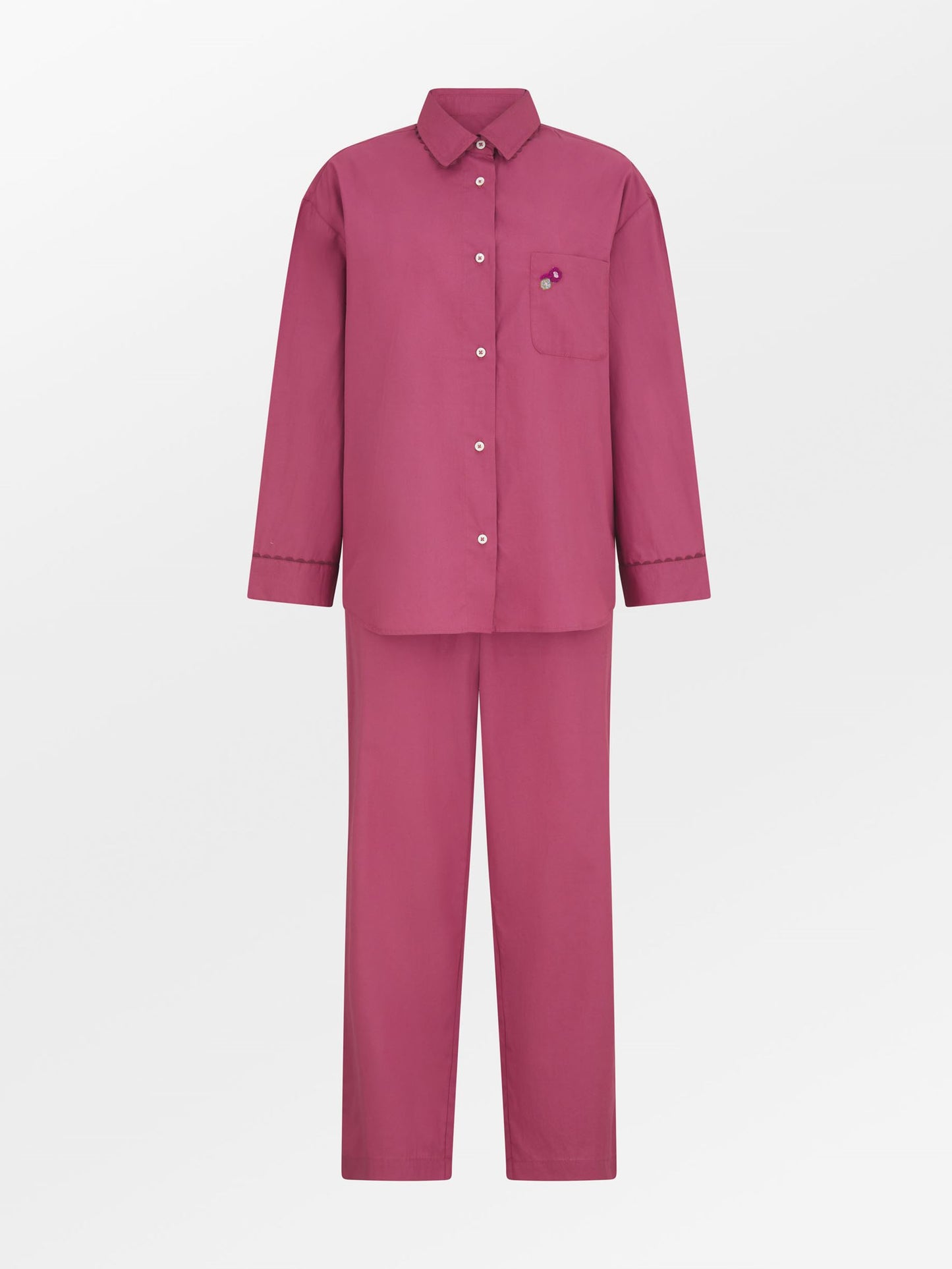 Scallop Wintaflora Pyjamas Shirt Clothing Becksöndergaard.se