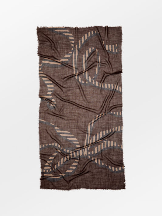 Ribbon Gava Woo Scarf OneSize Becksöndergaard.se