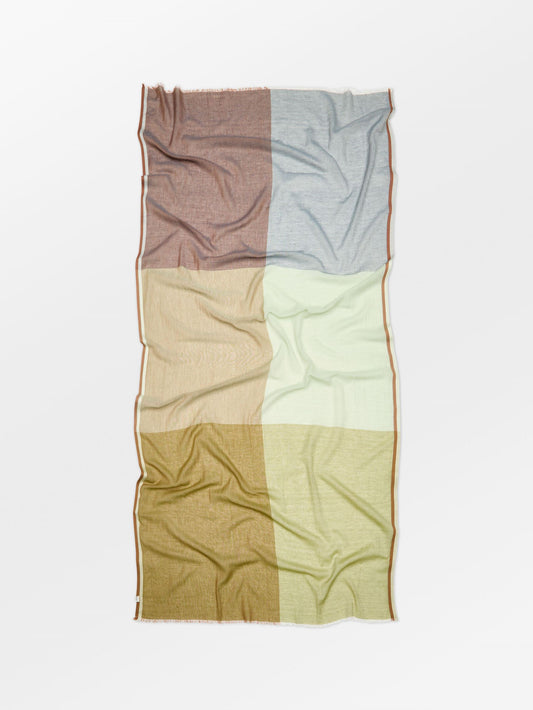 Becksöndergaard, Kikko Cowea Scarf - Khaki Green, scarves, winter accessories, scarves, winter accessories, black week, black week