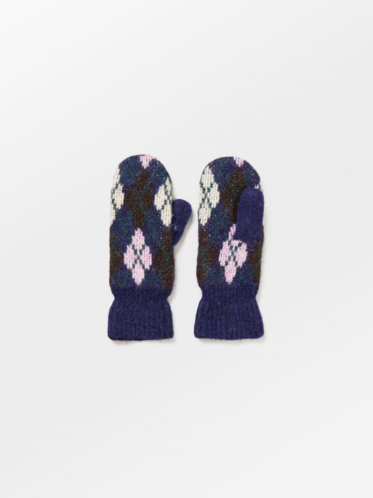 Argyle Wool Mitten Clothing Becksöndergaard.se