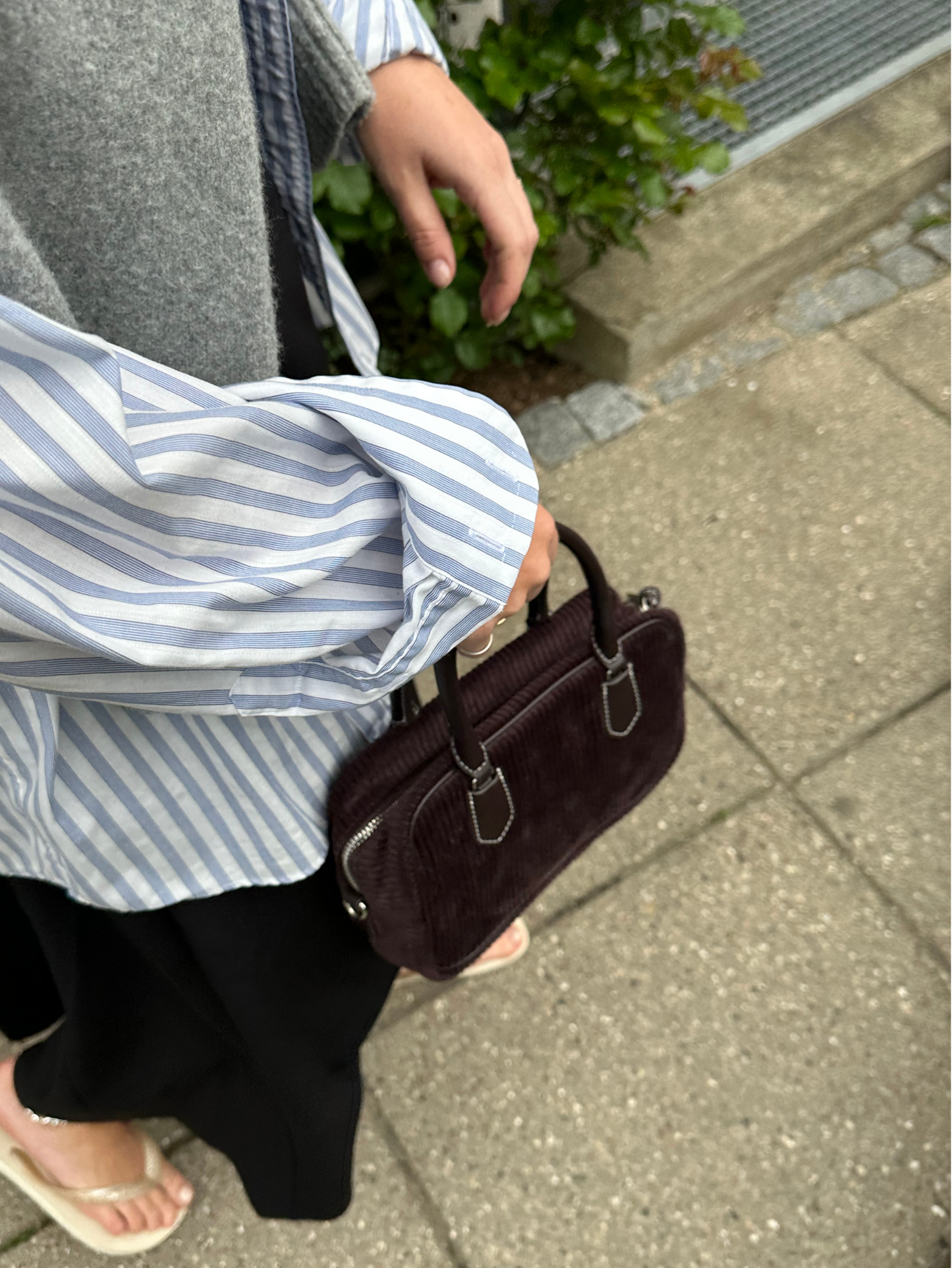 Corduroy Bree Bag OneSize Becksöndergaard.se