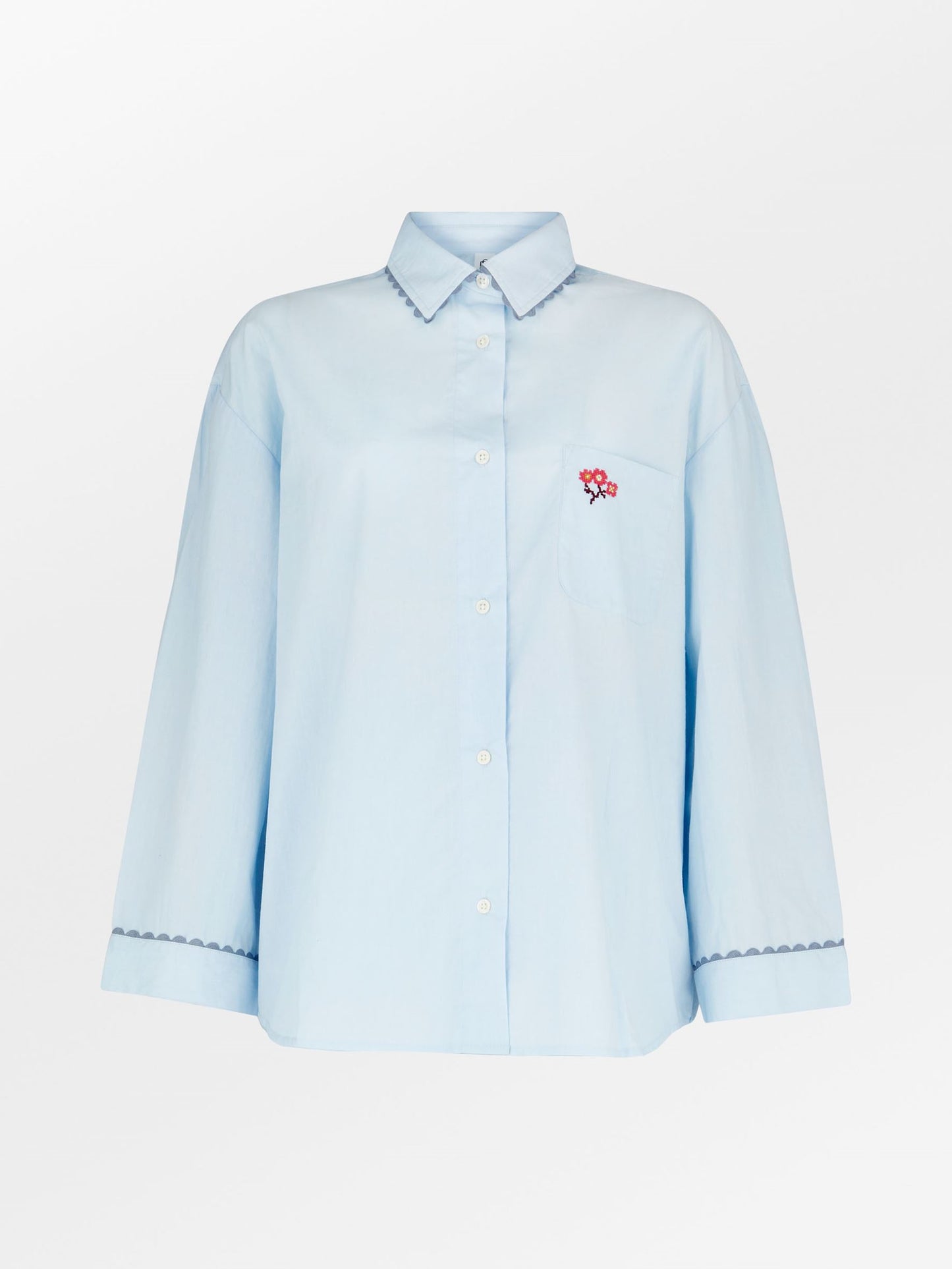 Scallop Flotile Pyjamas Shirt Clothing Becksöndergaard.se