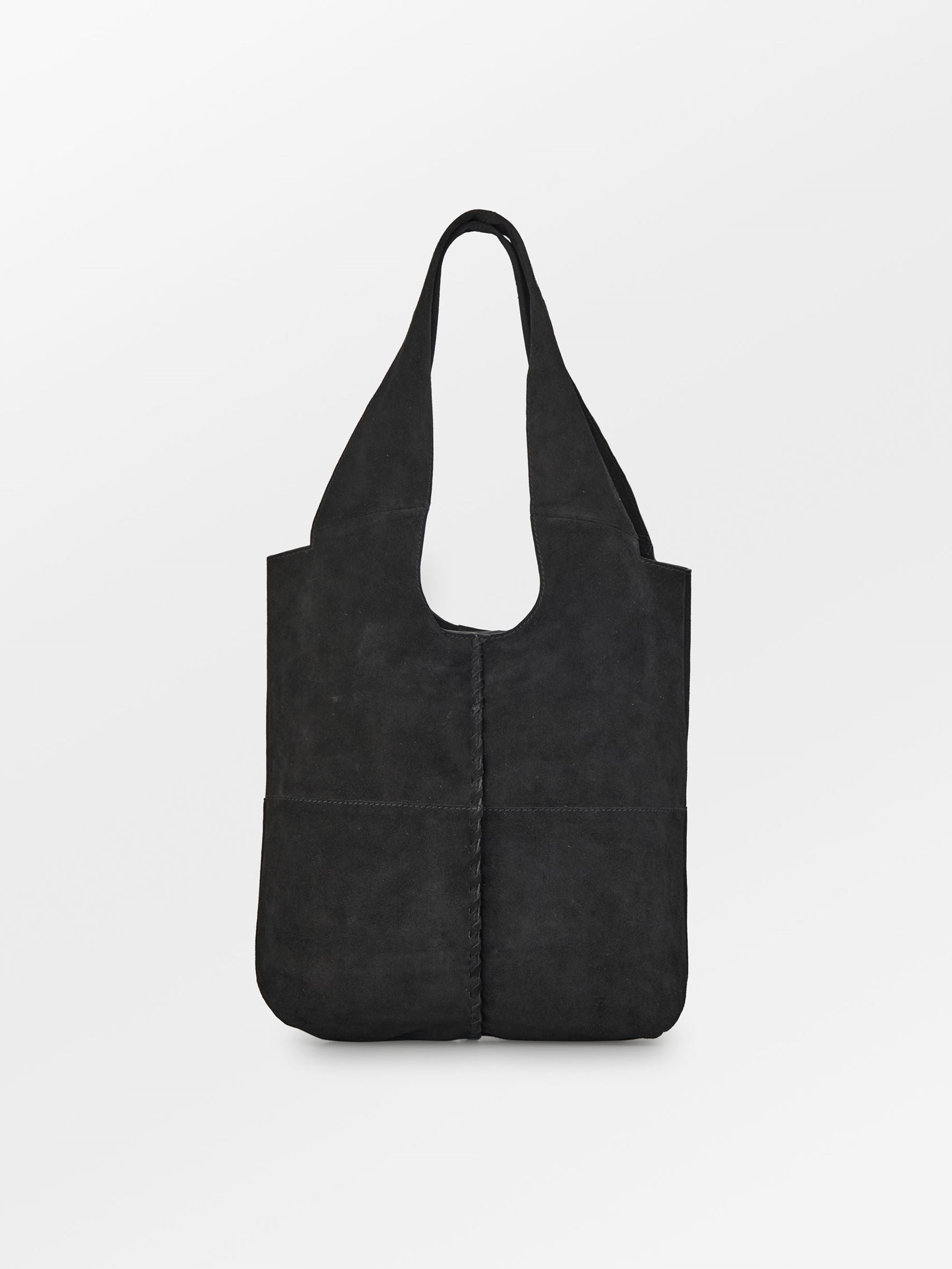 Suede Demi Bag - Black  OneSize Becksöndergaard.se