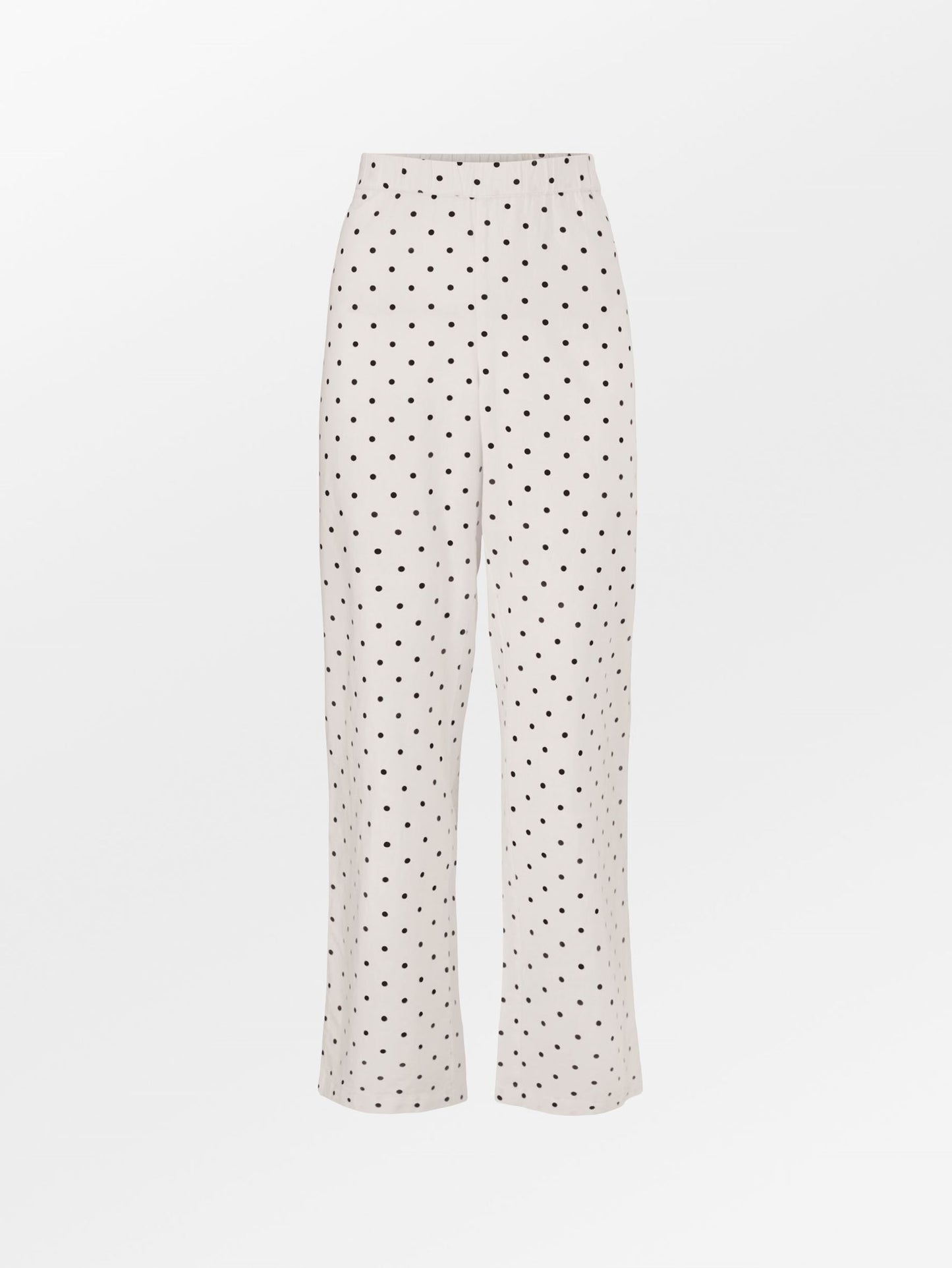 Dot Pyjamas Set - Black Clothing Becksöndergaard.se