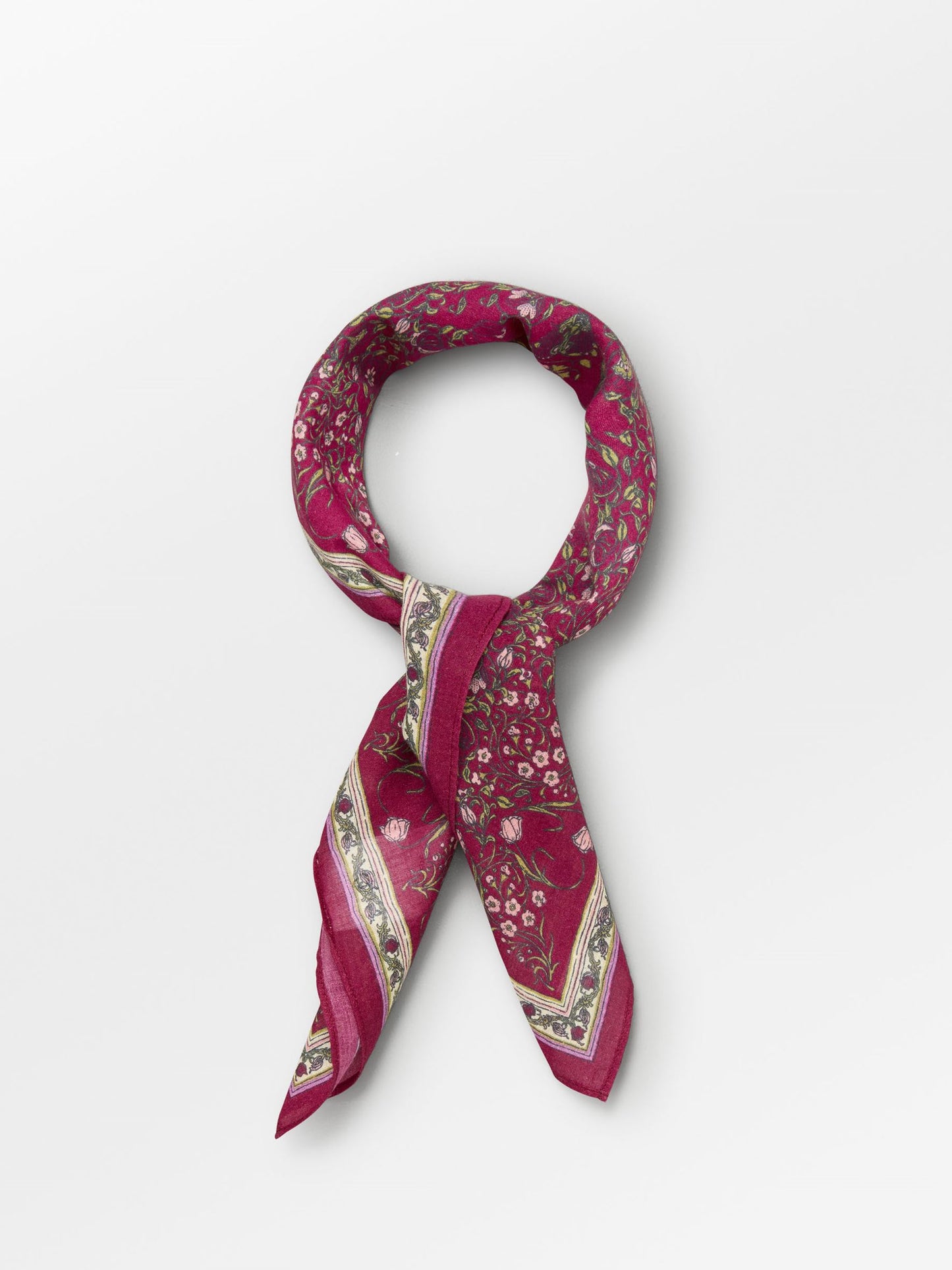 Becksöndergaard, Gardenparty Cotta Scarf - Vivacious Pink, scarves, scarves, scarves, scarves