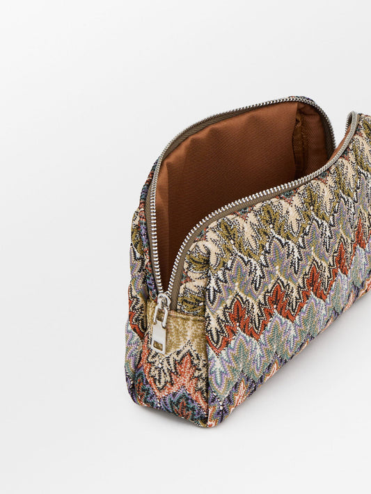 Becksöndergaard, Pala Pouch Bag - Purple/Green, homewear, bags