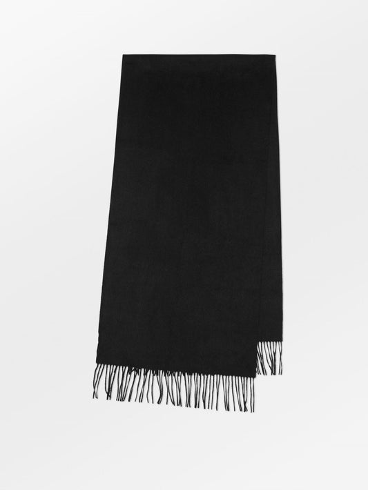 Crystal Edition Wool Scarf - Black OneSize Becksöndergaard.se