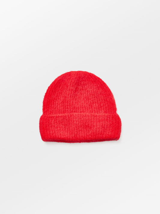 Becksöndergaard, Alpaca-Wool Beanie - Salsa Red, accessories, accessories, winter accessories, accessories, winter accessories
