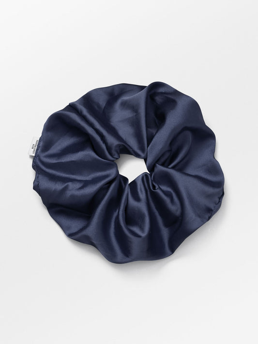 Becksöndergaard, Luster Scrunchie - Navy Blazer, accessories, accessories, archive, archive, accessories, gifts, gifts, black week, black week