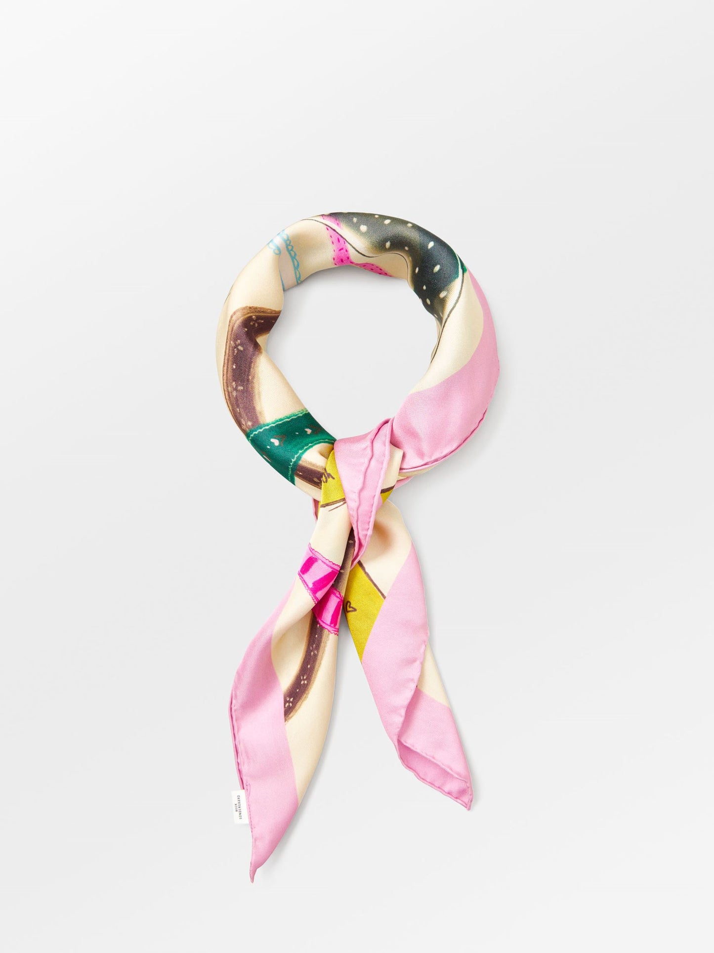 Becksöndergaard, Giftia Sia Scarf - Multi Col., scarves, scarves