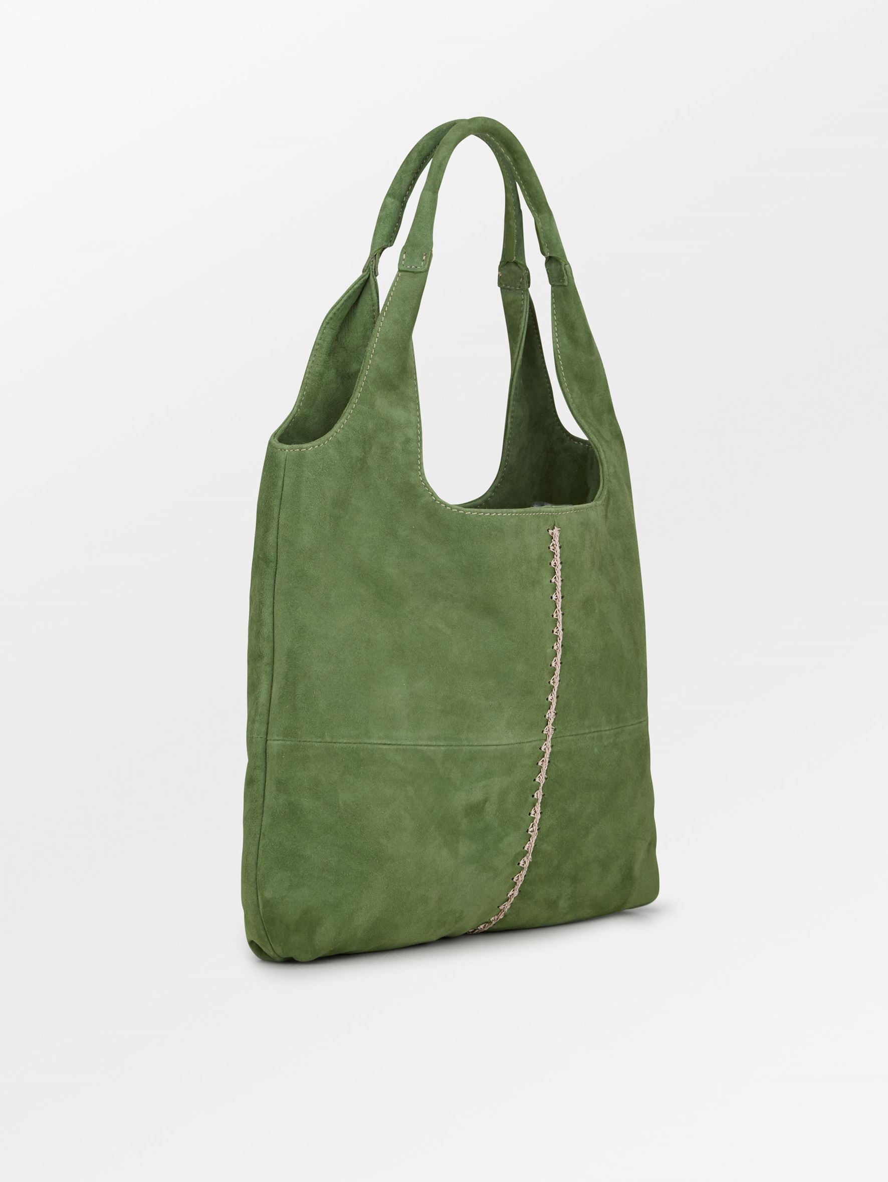 Suede Clea Crochet Bag OneSize Becksöndergaard.se