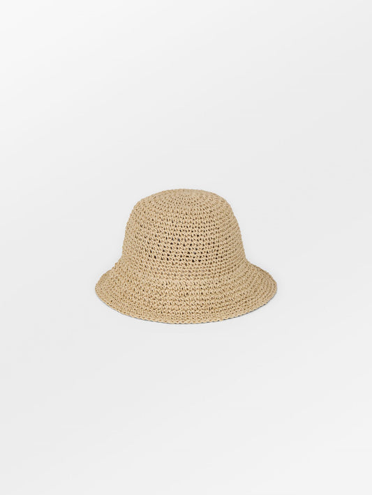 Solid Saverina Straw Hat Clothing Becksöndergaard.se