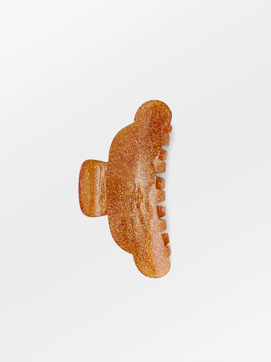 Becksöndergaard, Glitter Katla Hair Claw - Tangerine, archive, archive, archive, accessories