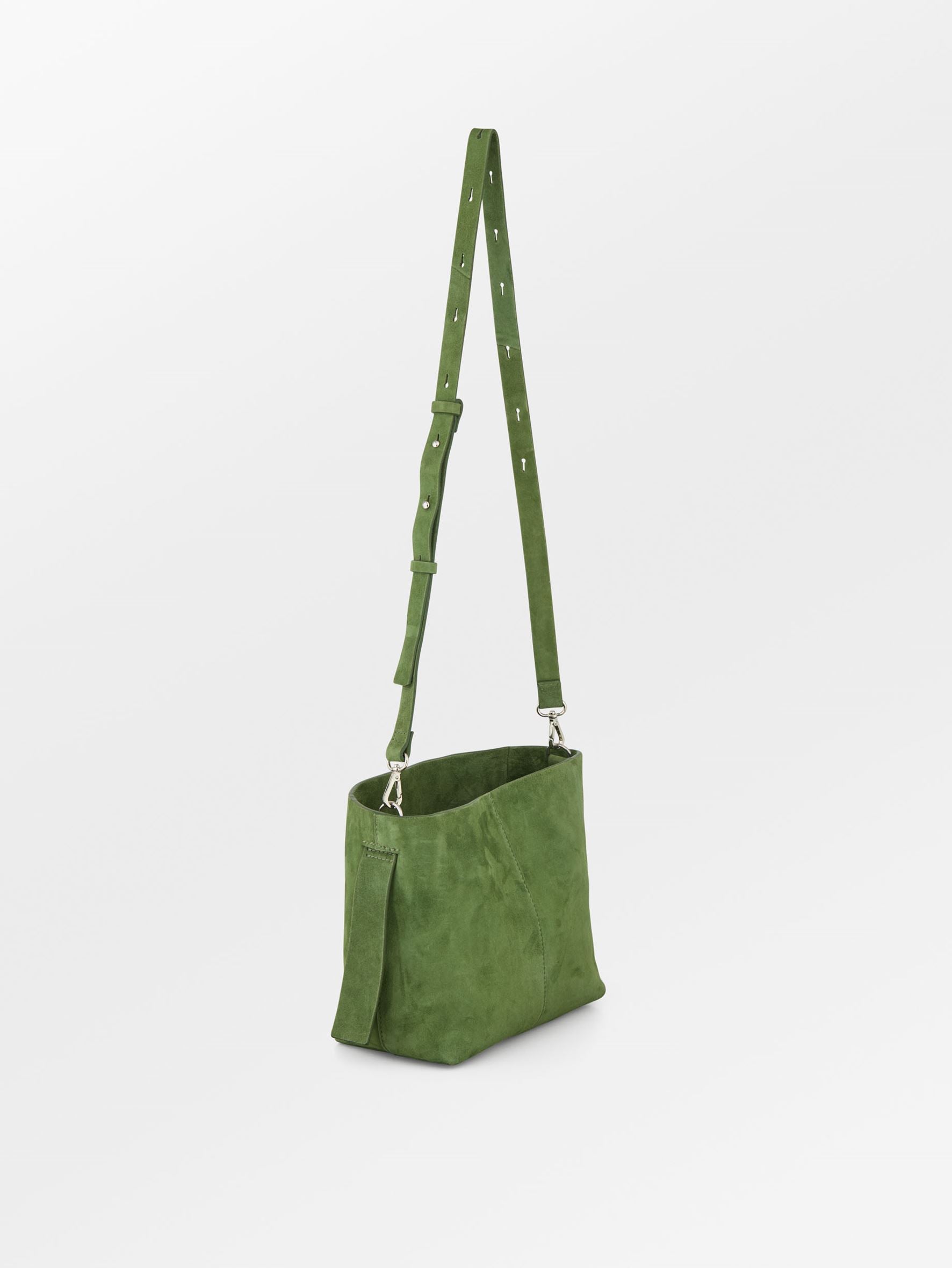 Becksöndergaard, Suede Fraya Small Bag - Banana Palm Green, bags, bags, bags, sale, sale, bags, bags, bags, bags