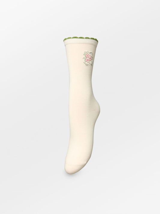 Becksöndergaard, Efloria Cotta Sock - Birch White, socks, socks