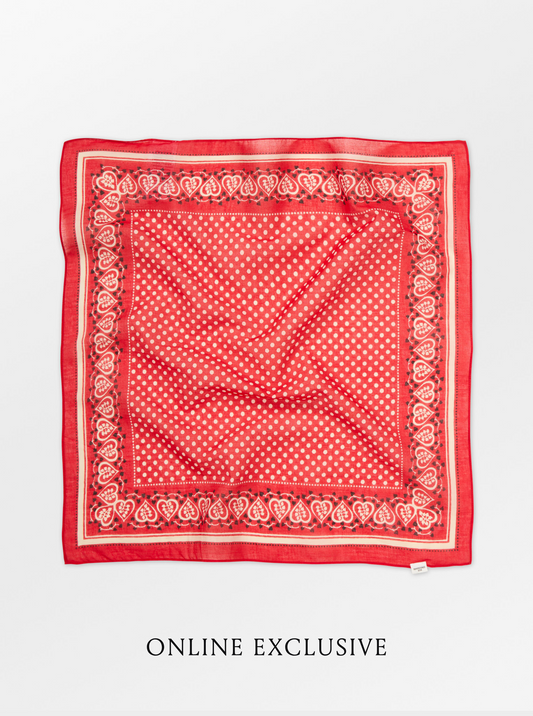 Hearty Cotta Scarf OneSize Becksöndergaard.se