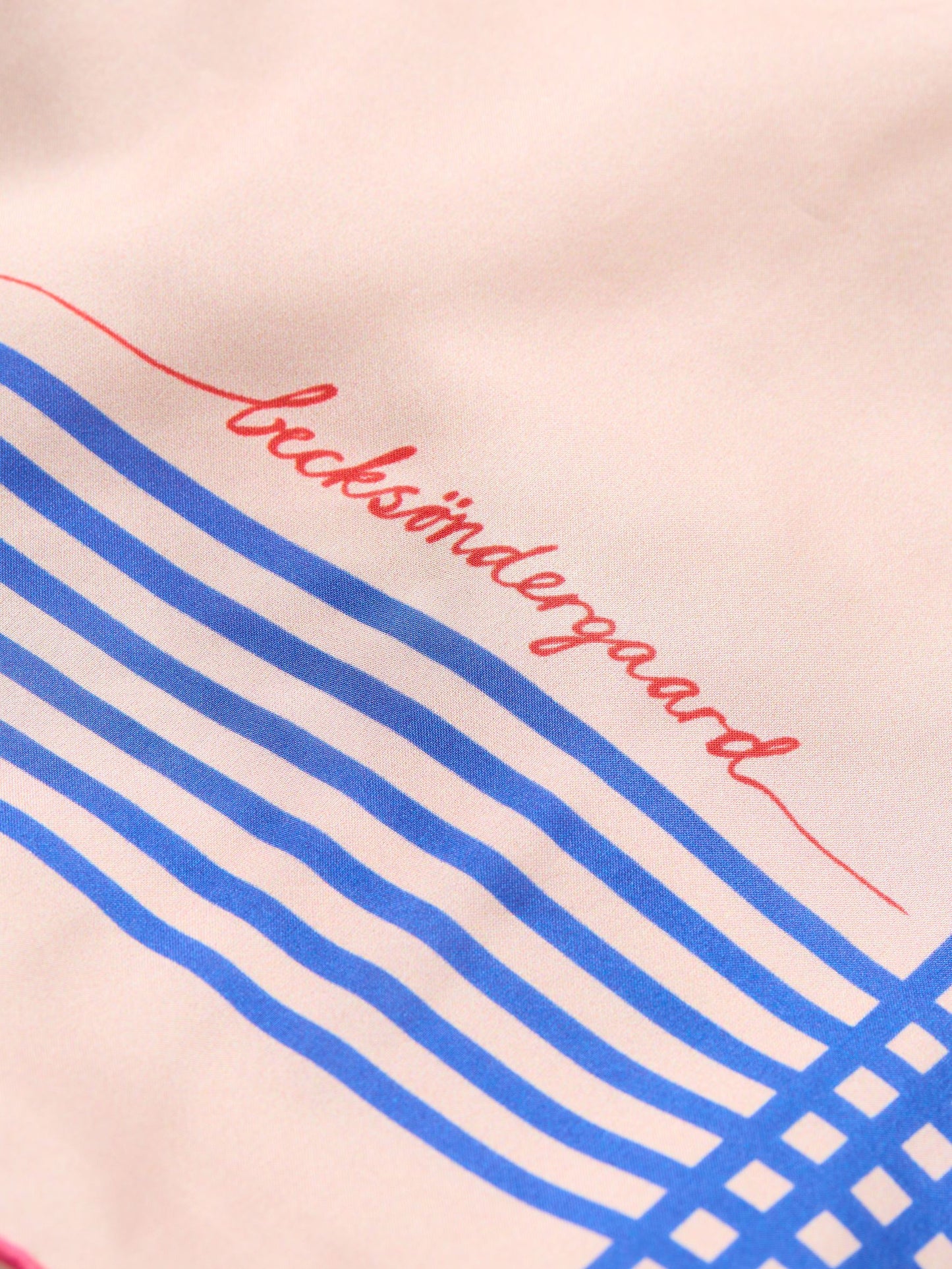 Zanla Sia Scarf - Pink OneSize Becksöndergaard.se