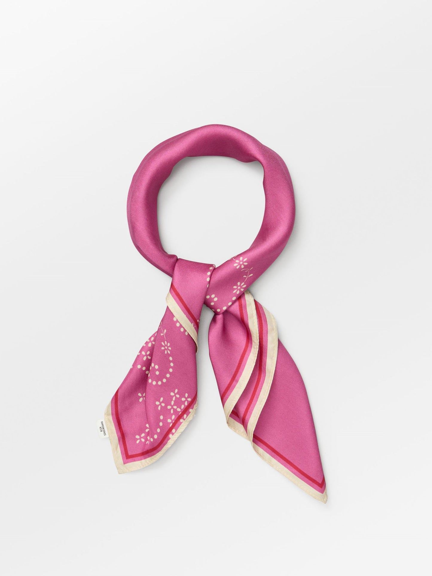 Becksöndergaard, Abstraglaisia Sia Scarf - Cone Flower Pink, scarves, scarves, scarves