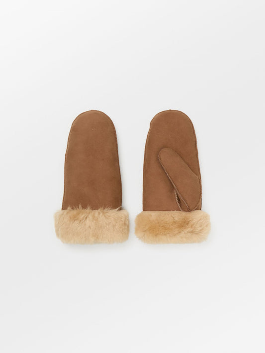 Becksöndergaard, Doa Shearling Mitten - Emperador Brown, sale, sale, winter accessories, sale, winter accessories, gifts, black week, black week, black week