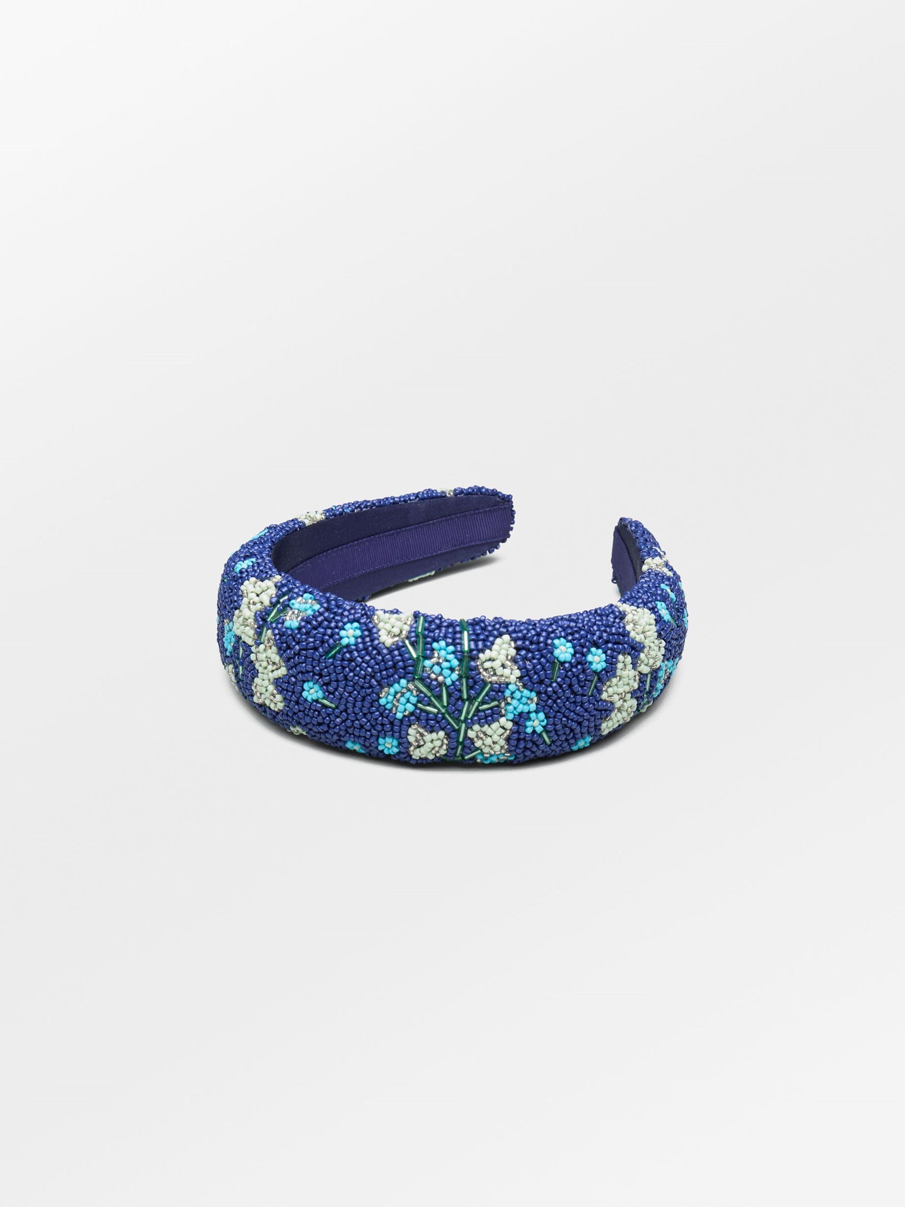 Saga Wide Beaded Hairbrace OneSize Becksöndergaard.se