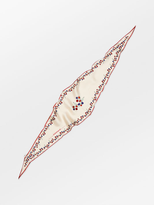 Becksöndergaard, Carna Diamond Scarf - Birch White, scarves, scarves, scarves, scarves