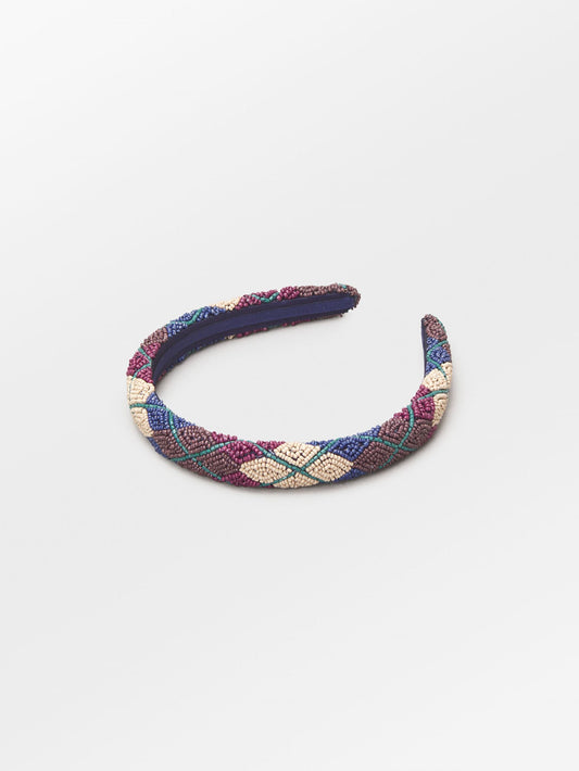 Argyle Slim Beaded Hairbrace OneSize Becksöndergaard.se