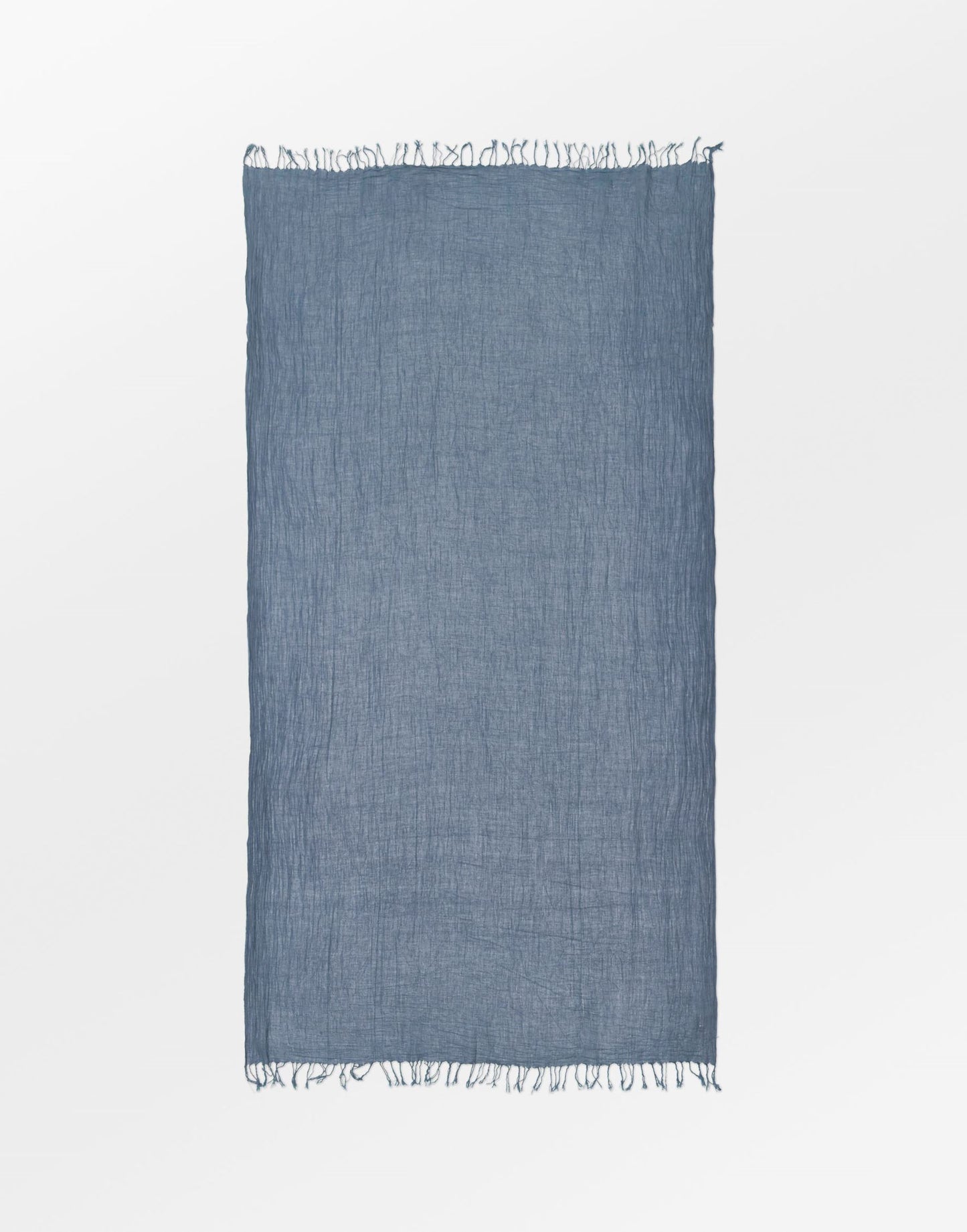 Becksöndergaard, Solid Ilona Scarf - Country Blue, sale, sale, scarves, black week, black week