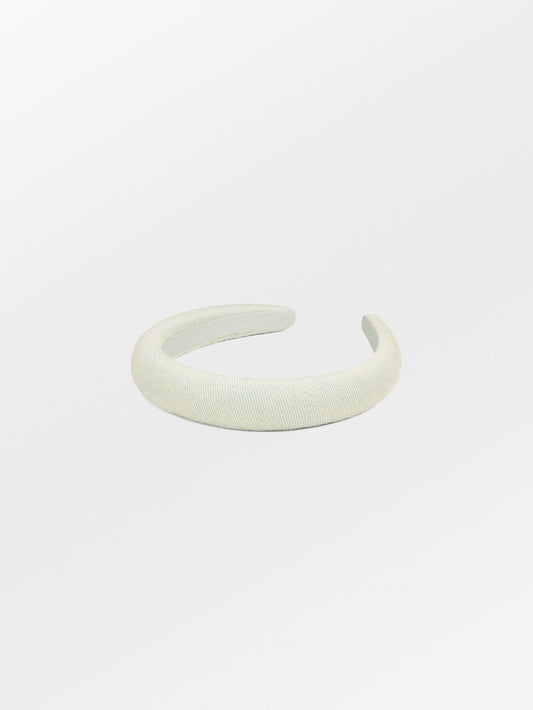 Becksöndergaard, Washed Denima Midi Hairbrace - Bleached Denim, accessories, archive, archive, sale, sale, accessories, sale, black week, black week