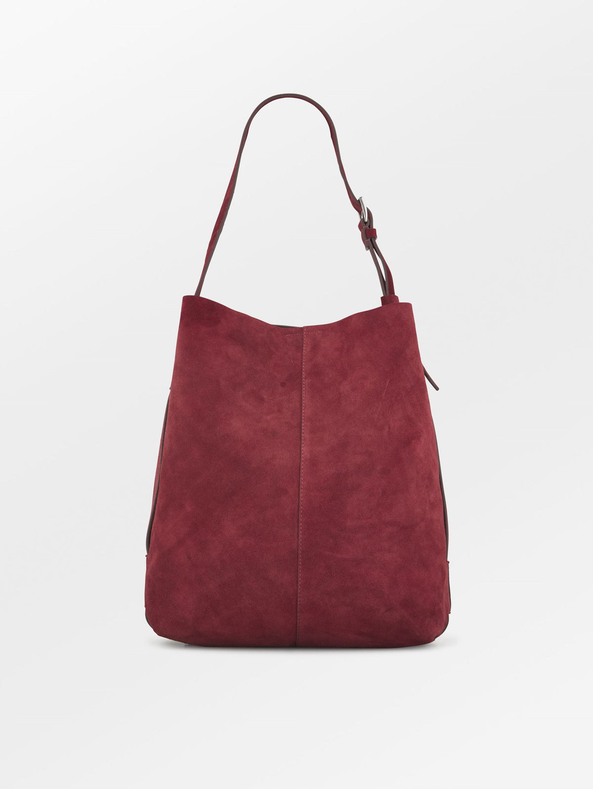 Becksöndergaard, Suede Mae Belted Bag - Rosewood, onesize