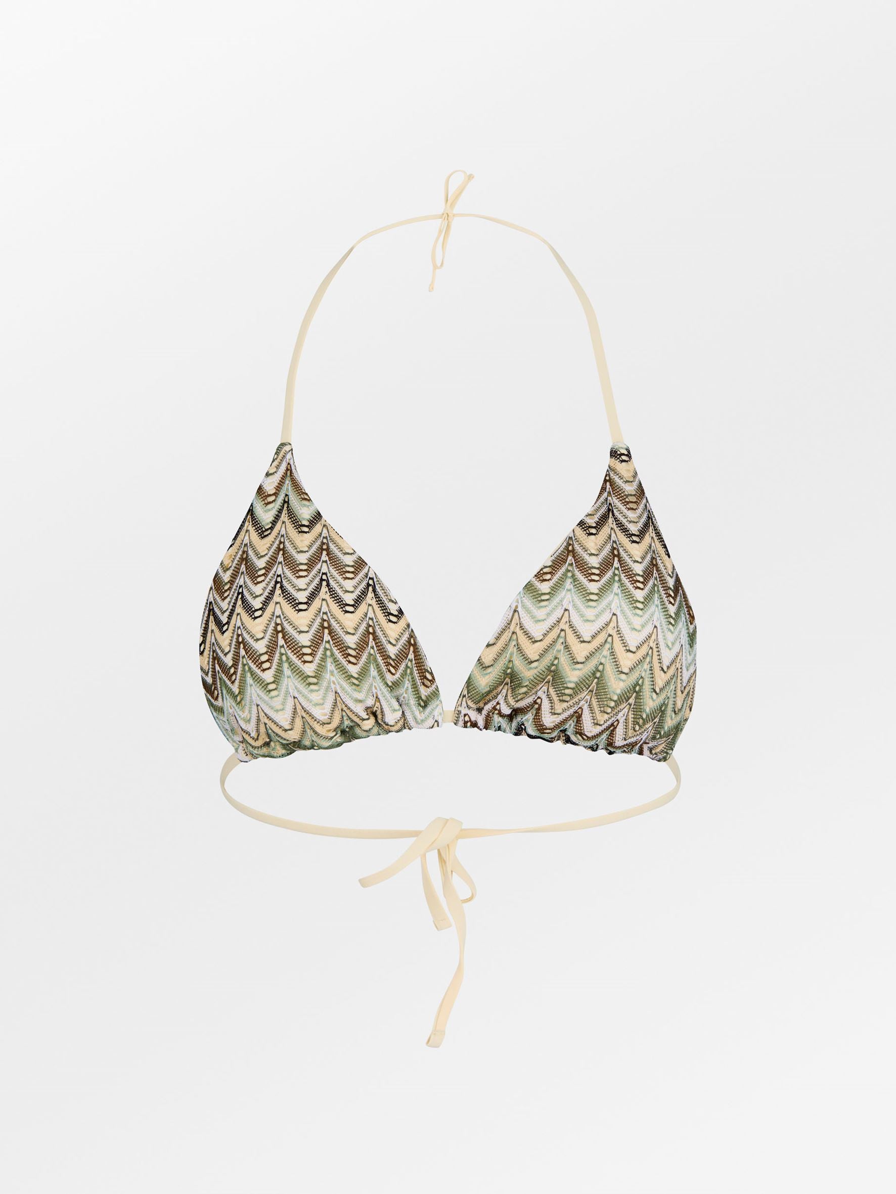 Becksöndergaard, Amber Bel Bikini Top - Beetle Green, swimwear, swimwear, swimwear, swimwear, black week, black week