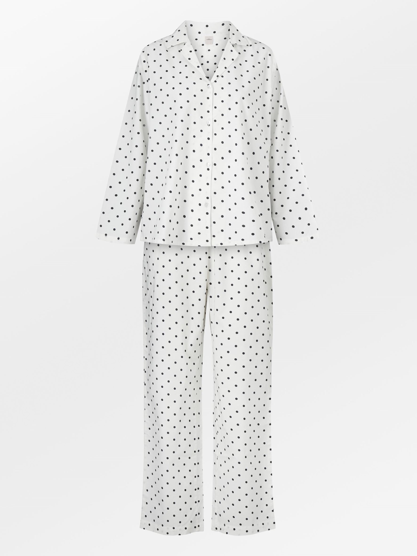 Dot Pyjamas Set - Maritime Blue Clothing Becksöndergaard.se