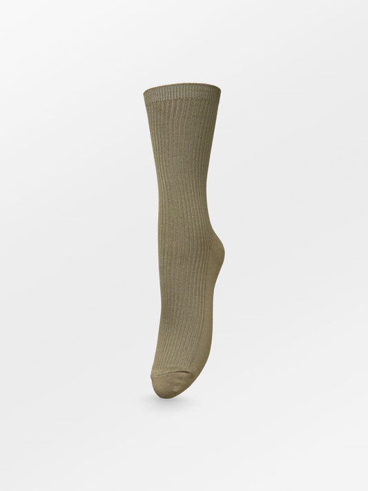 Becksöndergaard, Telma Solid Sock - Burnt Olive, socks, socks, black week, black week