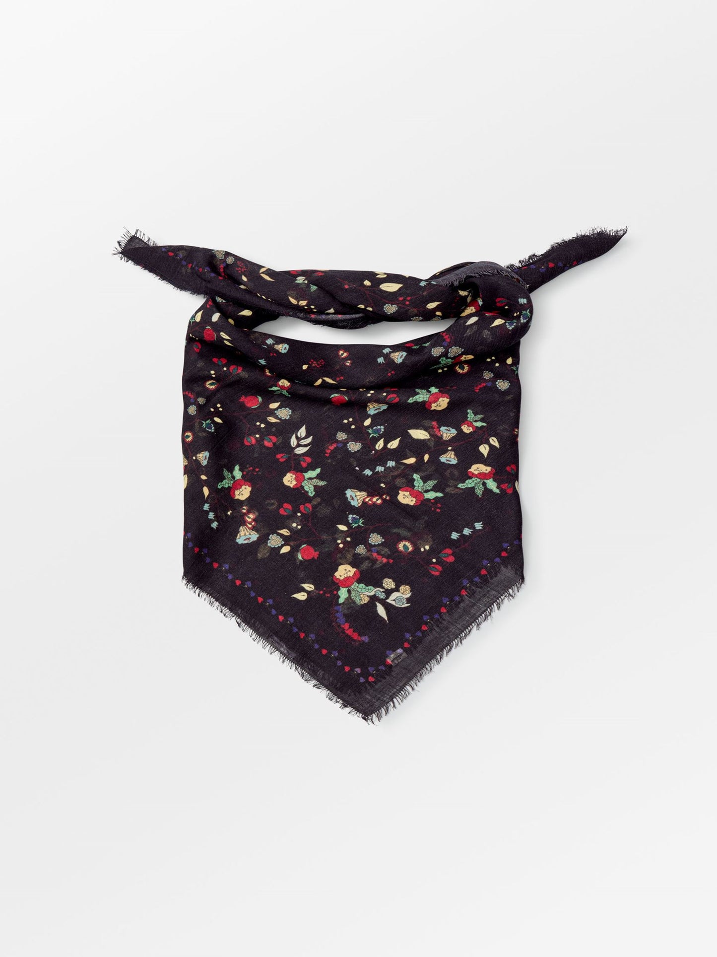 Becksöndergaard, Fairygard Siw Scarf - Black, scarves, scarves, scarves, scarves, black week, black week